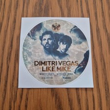 TOMORROWLAND 2026 STCIKER @ USHUAIA IBIZA - IBIZA CLUB POSTERS - DJ MUSIC