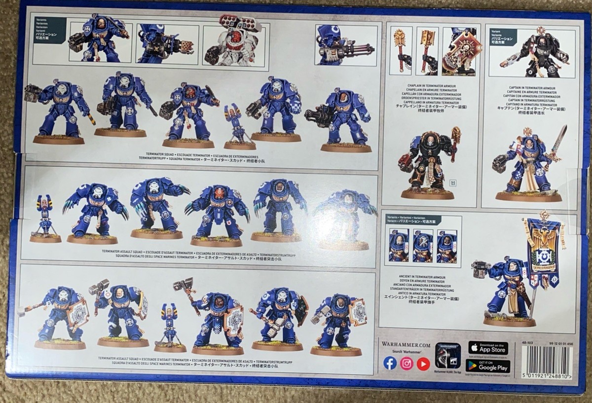TERMINATUS 滅殺十字章　CRUX ウォーハンマー　バトルフォース Warhammer Battleforce Terminators Crux 40K キャラクター