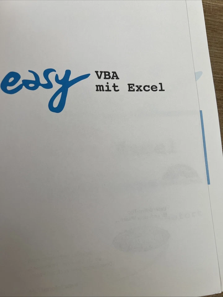 VBA mit Excel: Mit kleinen Makros zaubern (easy) | Buch | 21 - Bild 4 von 4