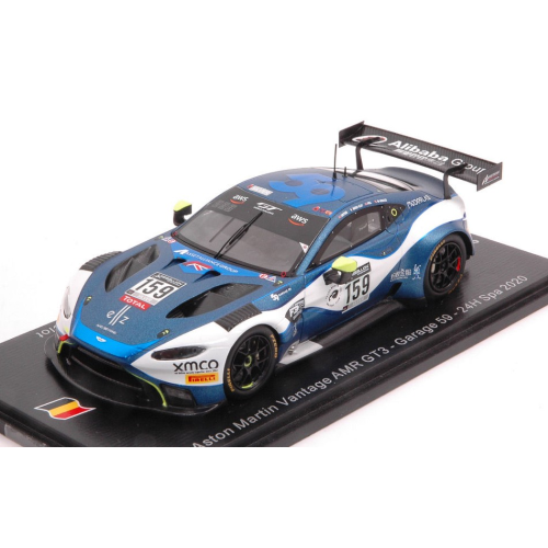 Miniature Spark Model Aston Martin Vantage GT3 N°34 – 4e Des 24h Spa 2024, échelle 1/43