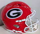 James Cook Signed Full Size Authentic On-Field Georgia Bulldogs College Helmet — photo 1