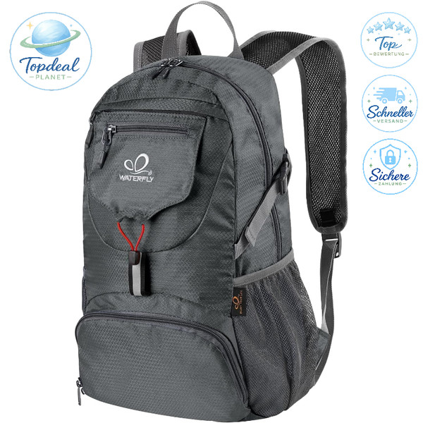 Faltbarer Rucksack 20L Ultraleicht Packable Wanderrucksack Outdoor Herren Damen-image