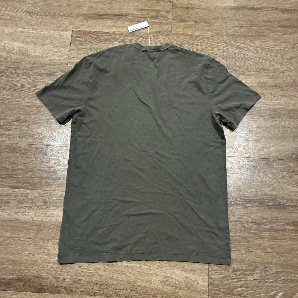James Perse Men's Short Sleeve Crew T-Shirt Platoon Pigment Color Size 3 Large - Image 3 of 4