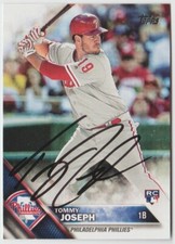 2016 Topps Update Tommy Joseph RC Signed Auto #US39 - Philadelphia Phillies