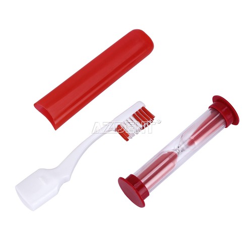 Cepillo dental para dientes de cuidado bucal AZDENT hilo dental/cera protectora de ortodoncia - Imagen 31 de 46
