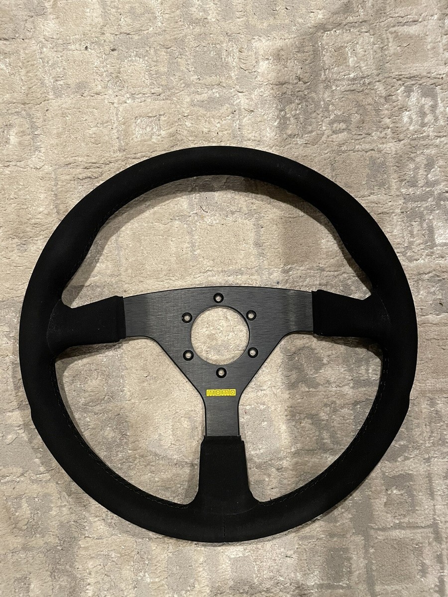 MOMO Steering Wheel Mod 69 Black Suede 350mm R1913/35S Replica | eBay