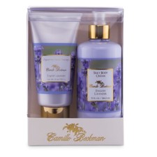 Camille Beckman Hand/Body Duet, Silky Body Glycerine Hand Cream English Lavender