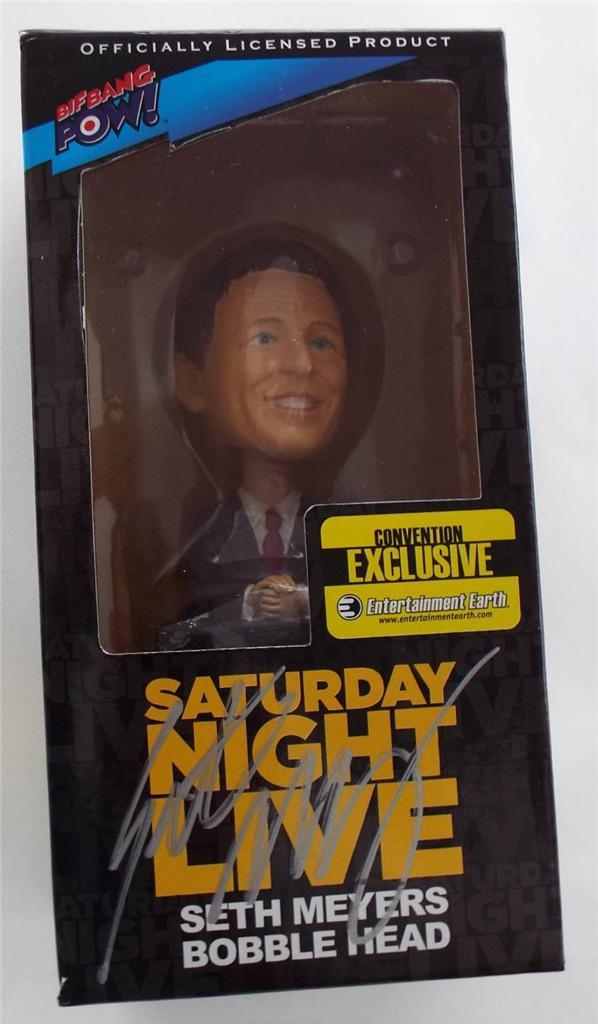 SNL Seth Meyers Weekend Update Bobble Head - Convention Exclusive Collectible Figure