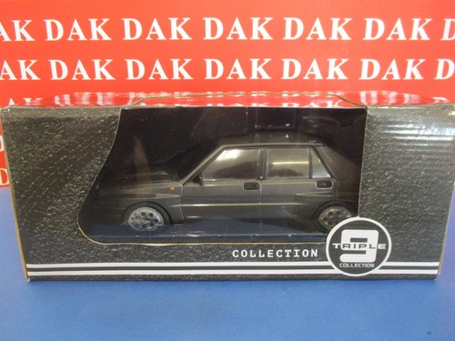 Die cast 1/18 Modellino Auto Lancia Delta HF Integrale 16V Dark Grey 1990 Triple - Picture 7 of 7