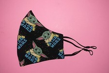 Baby Yoda Facemask Adult Star Wars Mandalorian Cotton Facemask Mascarilla