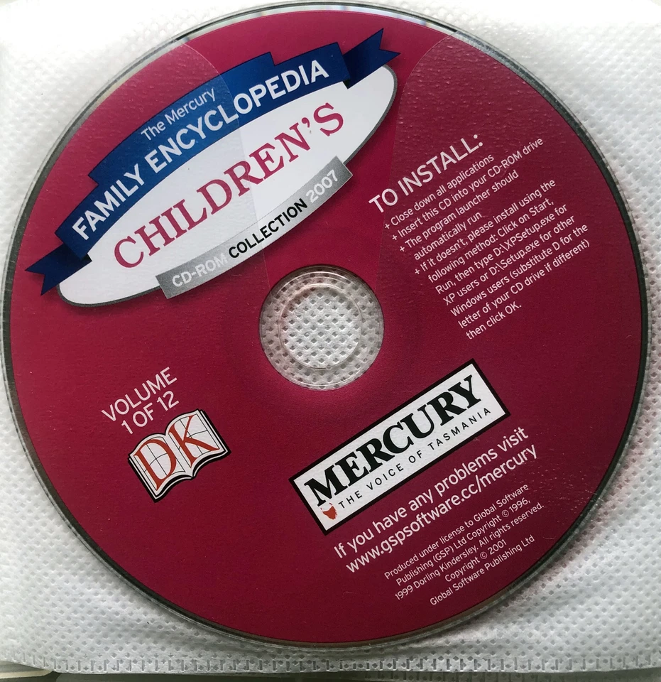 The Mercury Family Encyclopedia (12-Disc PC CD-ROM Collection, 2007) Software - Image 3 of 4