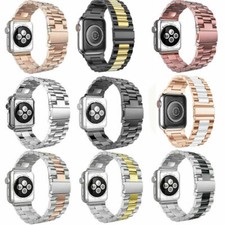 Stainless Steel Band Wrist Strap For Apple Watch Series 5 4 3 2 6 38/40/42/44mm
