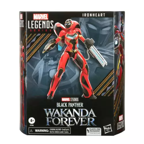 Figura de acción de lujo Marvel Legends Black Panther Wakanda Forever Ironheart