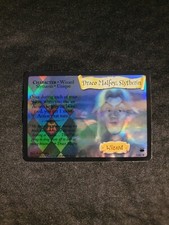 Harry Potter TCG - Draco Malfoy, Slytherin 5/80 Holo - Wizards 2002