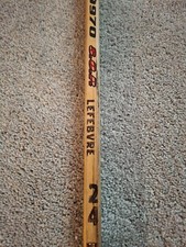 SYLVAIN LEFEBVRE GAME USED STICK 