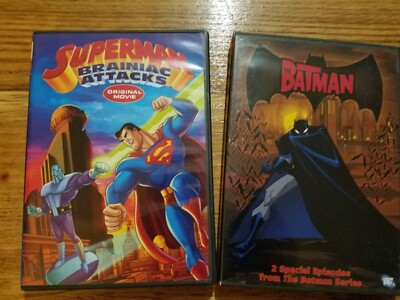 Superman: Brainiac Attacks and The Batman (2 Episodes from the Series)