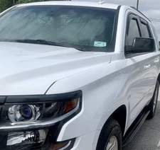 AVS Smoke Rain Guards Vent Visors 3M In-Channel for 15-20 GMC Yukon Chevy Tahoe