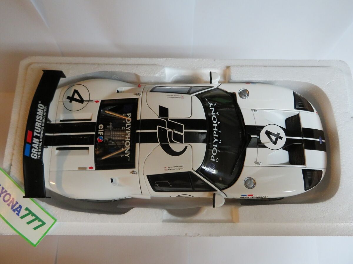 1/18 AUTOart Ford GT LM Race Car Spec II #4 Gran Turismo White #80515 (ea2)