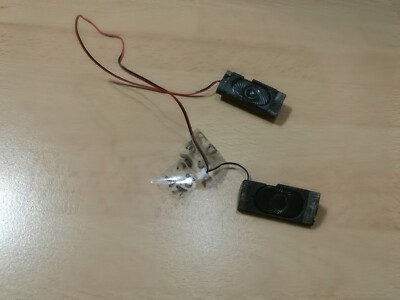 SPEAKERS SPEAKERS for Asus EEE PC 1215T Audio Speakers Acoustic Speakers