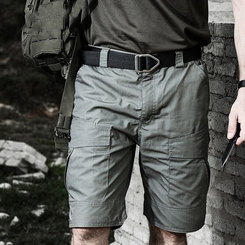 Mens Combat Shorts Army Military Tactical Cargo Pants Summer Multi Pocket Casual - Picture 19 of 25