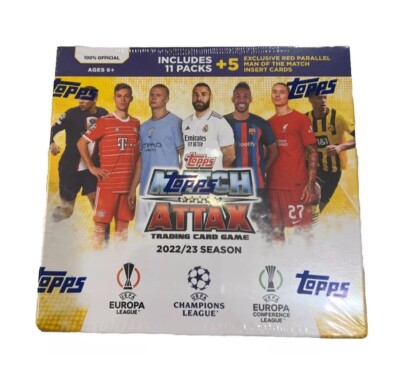 Topps 2022-23 Match Attax Champions League Monster Box 132 Cards