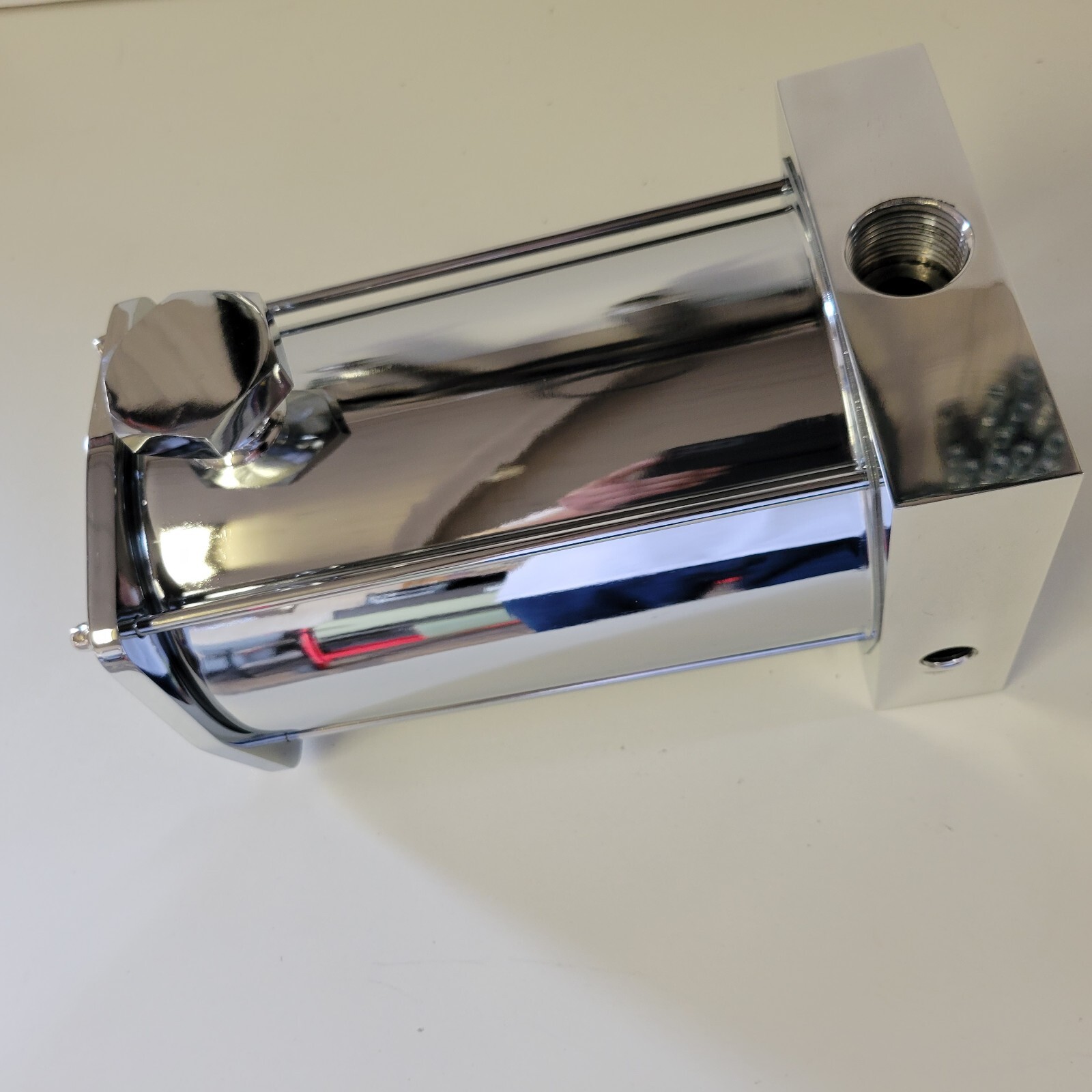 LOWRIDER HYDRAULICS BLOCK FAT 1" CENTER RETURN 3/8 BILLET BACK HALF KIT