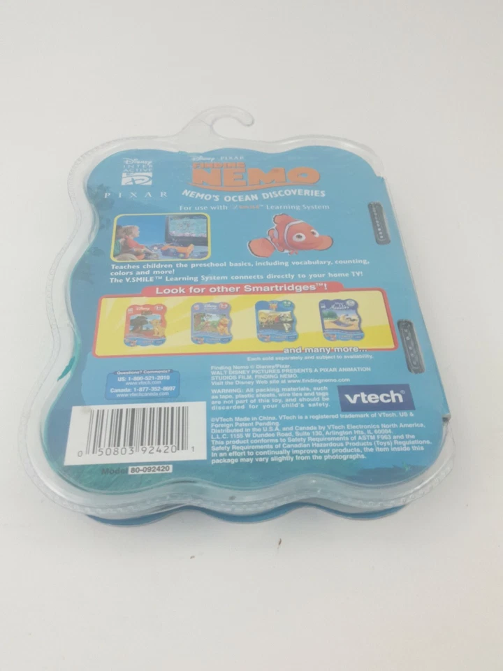 Disney Pixar Finding Nemo: Nemo's Ocean Discoveries Vtech V.Smile Smartridge - Image 2 of 4