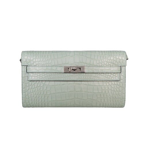 HERMES Kelly - Macassar Vieux Odysse. K Belt Hermes Odyssee Calfskin Kelly Belt Macassar 1856726  main image 3