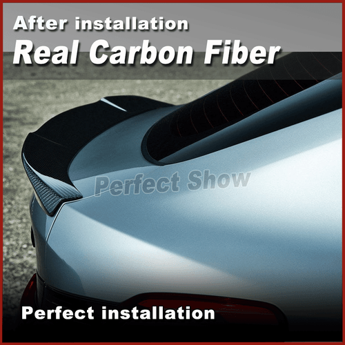 Spoiler posteriore Cabon ala posteriore spoiler labbro adatto per BMW G02 X4 F98 X4M 2023-24 - Foto 6 di 13