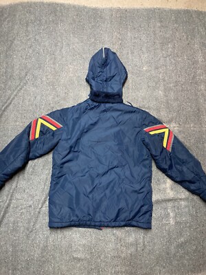 Vintage mighty Mac jacket puffer ski flight style 80s made