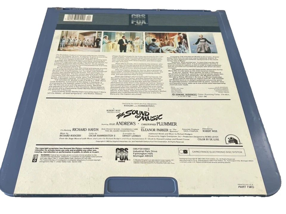 CDE SYSTEM видео звук музыки часть 1 и 2 лазерные диски - Изображение 4 из 4