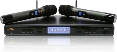 BMB WB-5000s Black Wireless Microphone - Anti Feedback - Brand New 2026