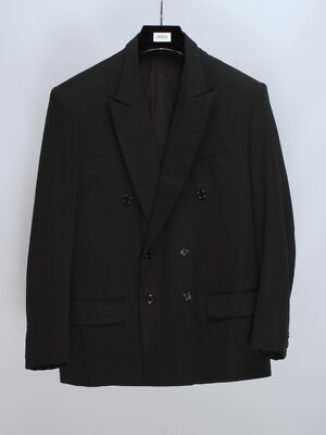 Vintage Comme Des Garçons Homme Plus Black Double Breasted Jacket