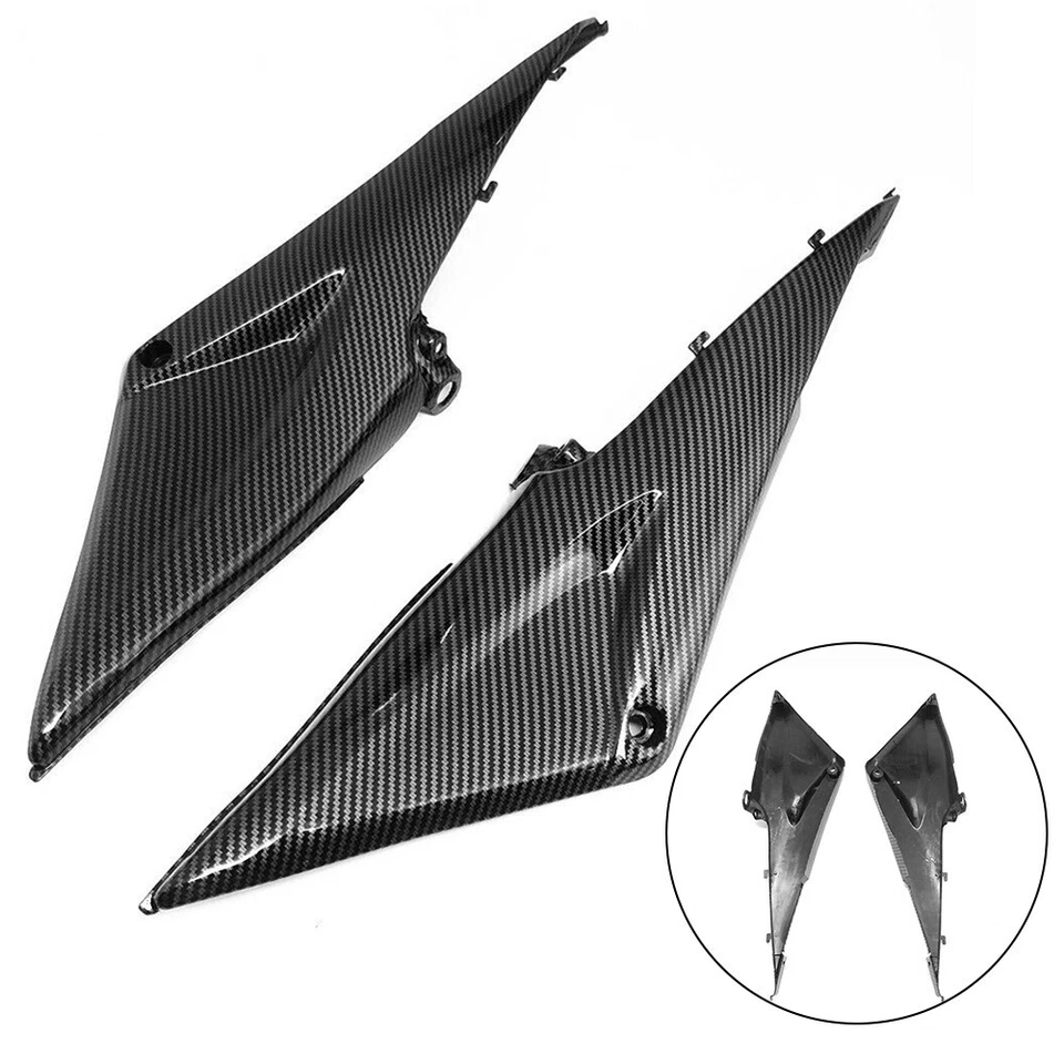 Carbon Fiber Gas Tank Side Cover Panel Fairing For CBR600RR 2005 2006 K5 - Imagem 2 de 4