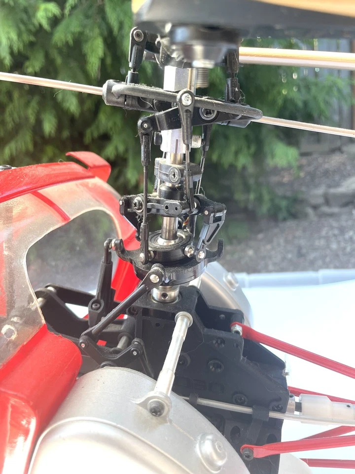 Vintage HIROBO Schweitzer 300 Nitro - No Electronics - Image 4 of 4