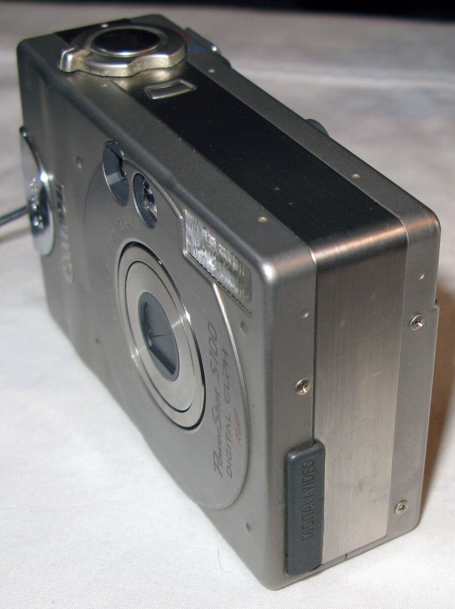 Canon PowerShot S100 12.1MP Digital Camera - Silver for sale Canon PowerShot S100 12.1MP Digital Camera - Silver for sale
