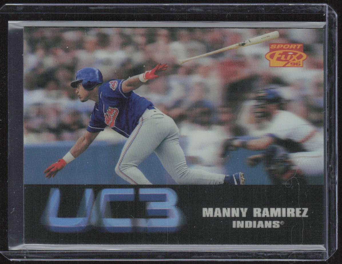 1996 Sportflix #113 Manny Ramirez | eBay