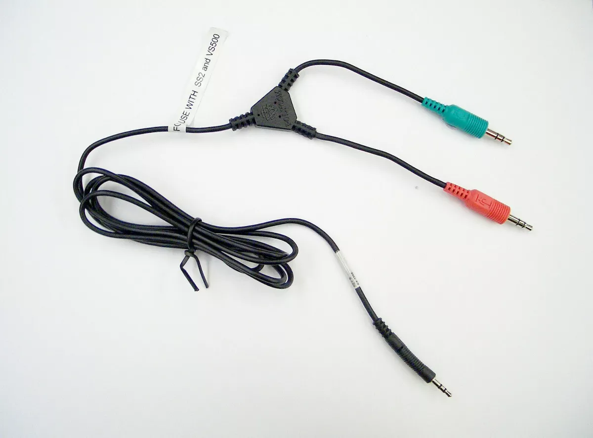 Phone PC Audio Cable For Sennheiser GAME ZERO ONE PC373 PC37X GSP350 500 600