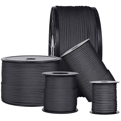 550 Paracord Parachute Cord in Spool Lanyard 50-1000 Feet Type III 7 Strand Core