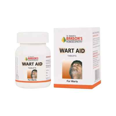 10x Bakson's Homeopathy Wart Aid 75 Tablets For Warts & Corns FREE SHIP