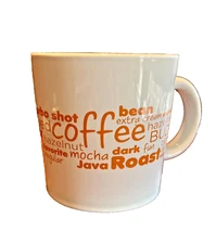 Coffee Mug Dunkin' Donuts Tea Cup DD Flavors 12 oz Heavy Diner Collectible 2011