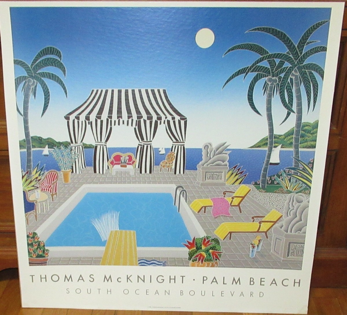 Thomas McKnight Windows on Paradiseポスター Vintage Thomas