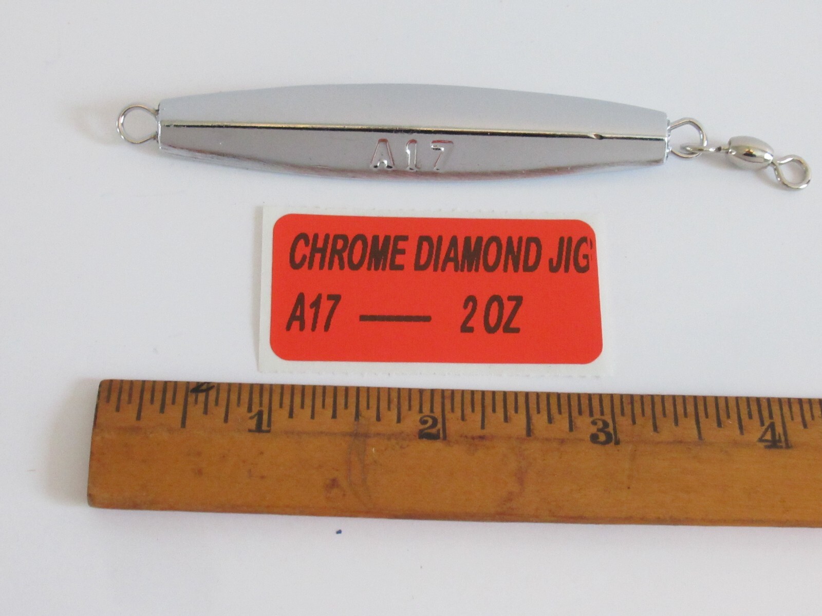 DIAMOND JIGS POLISHED CHROME VERTICAL JIG SALTWATER FISHING LURE CHOOSE