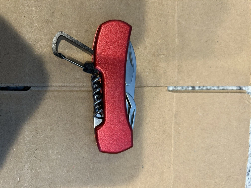 Multi tool Red Engraved