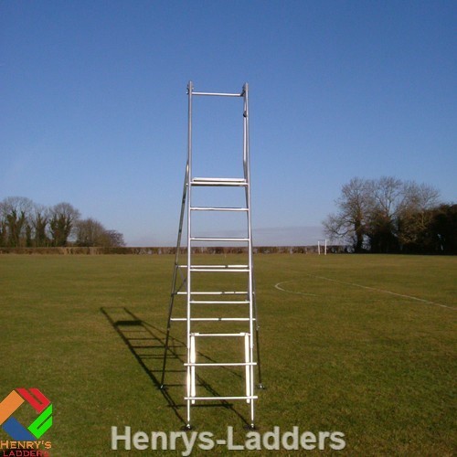 Henchman Hi Step "major" Tree Hedge Cutting Platform Ladder for sale