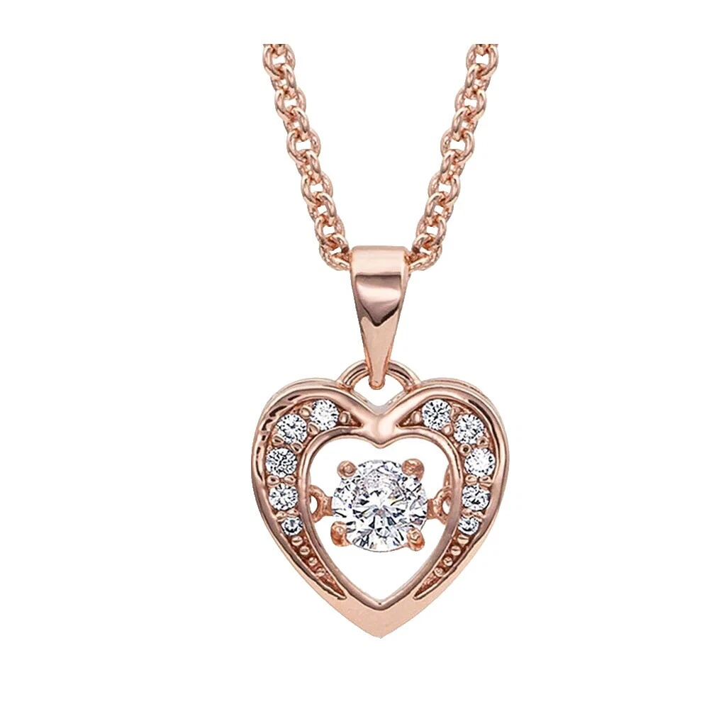 Модные ожерелья с покрытием из розового золота