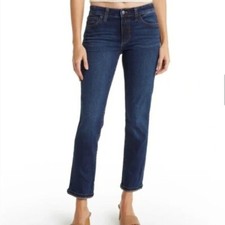 Joe's Jeans Women's Size 26 The Lara Mid Rise Cigarette Ankle Jean Dark Wash