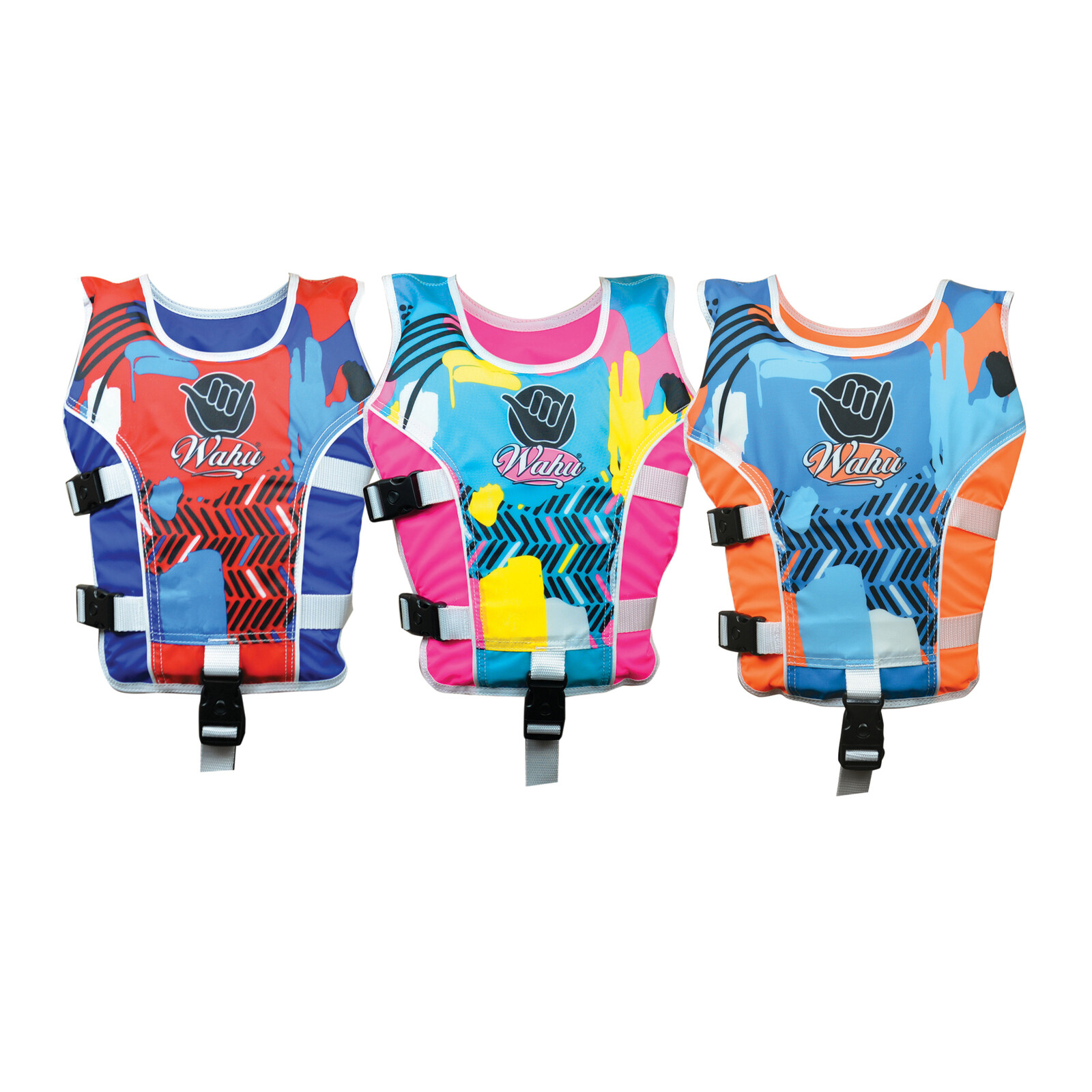 Wahu Swim Vests Children Learn Swimming Pool Water Safety Sml Med Lge