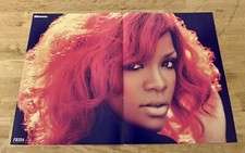 Rihanna Pink 2000s Poster Swedish Music magazine Frida