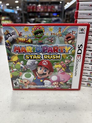 Mario Party: Star Rush (Nintendo 3DS, 2016) **BRAND NEW SEALED COPY**